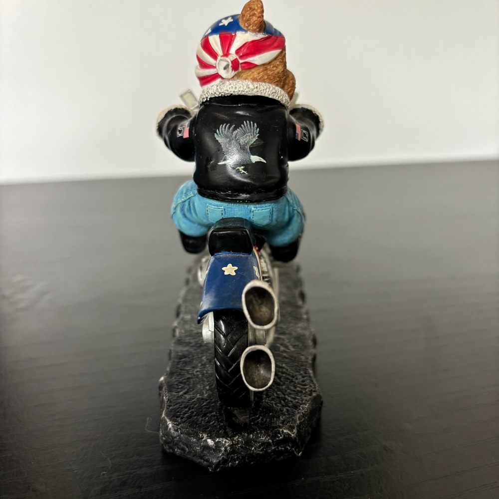 Faithful Fuzzies Born To Ride - Bear To Be Wild Collectible Figurine - Picture 3 of 9
